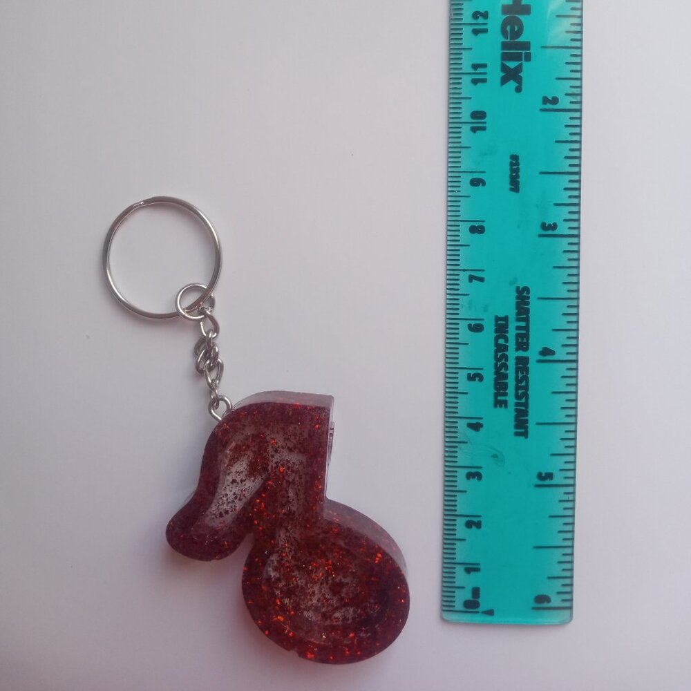 Music note keychain - Picture 3 of 3